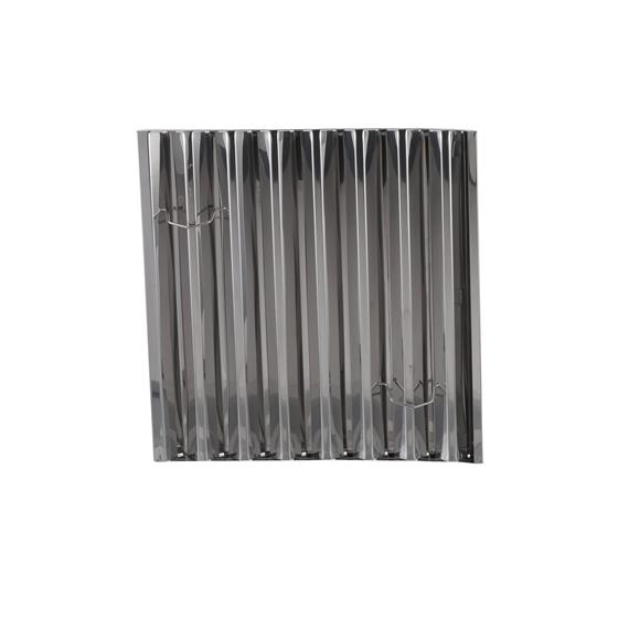 Picture of Type III 16"H x 16"W x 1-5/8"D Stainless Steel Baffle Filter