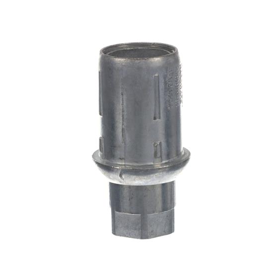 Picture of 1-1/2" Round Natural Finish Zinc Die Cast Adjustable Hex Foot Insert