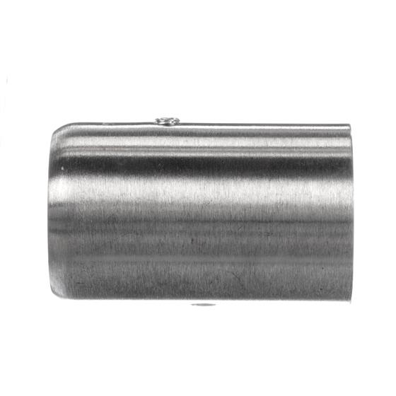 Picture of 1-5/8" x 3-1/4" H Stainless Steel Leg Socket With Plain Top