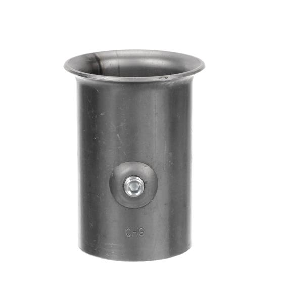 Picture of 1-5/8" x 3"H Mild Steel Leg Socket With Flanged Top