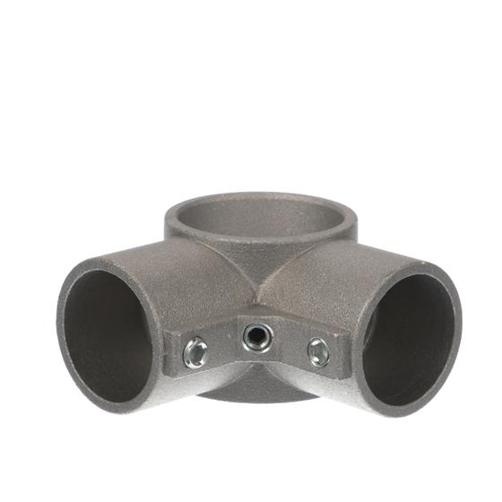 Picture of Brushed Aluminum Corner Cross Brace Fitting For 1-5/8" OD Legs