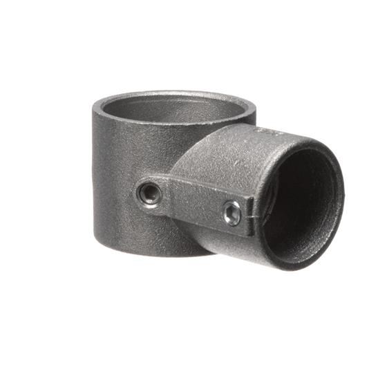 Picture of Brushed Aluminum End Cross Brace Fitting For 1-5/8" OD Legs