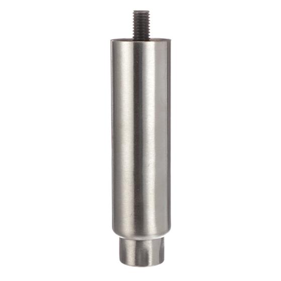 Picture of 1-5/8"OD x 6"H Stainless Steel Equipment Leg With 1/2-13 x 3/4"L Protruding Stud  And Adjustable Hex Toe