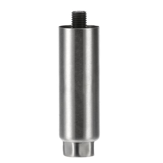 Picture of 2" OD x 6" H Stainless Steel Heavy Duty Equipment Leg With 3/4-10 x 3/4" L Protruding Stud And Adjustable Hex Toe