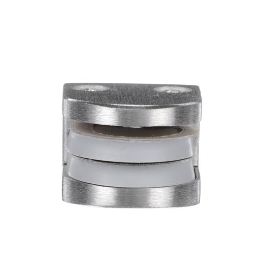 Picture of Stainless Steel Top Glass Clamp with Gaskets for 3/8" Glass