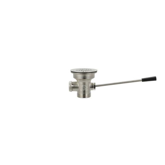 Picture of TOP-LINE® Lever Handle Drain, 3-1/2" Sink Opening, 2" Outlet, Retail Packaging