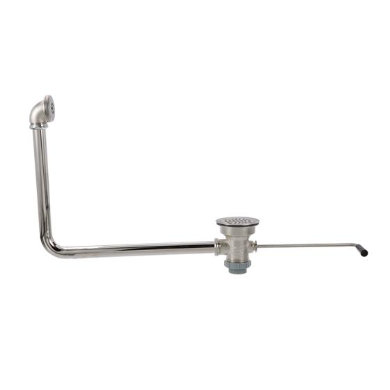 Picture of Encore® Twist Handle Drain, 3-1/2" Sink Opening, 1-1/2" Outlet with Overflow Assembly and Crumb Cup Strainer