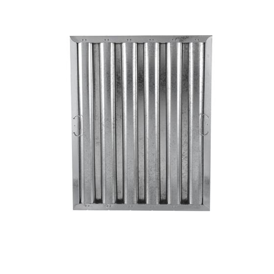 Picture of Type VI 25" H x 20" W x 1-3/4" D Galvanized Steel Baffle Grease Filter