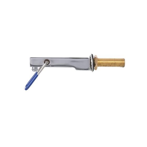 Picture of Encore® Glass Filler, Deck Mount with 8" Riser, 1/2" NPT and Polished Chrome Plated Brass Finish, Retail packaging