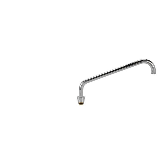 Picture of 18" Brass Polished Chrome Spout for Encore Quik-fil™ 3/4" NPT Faucet