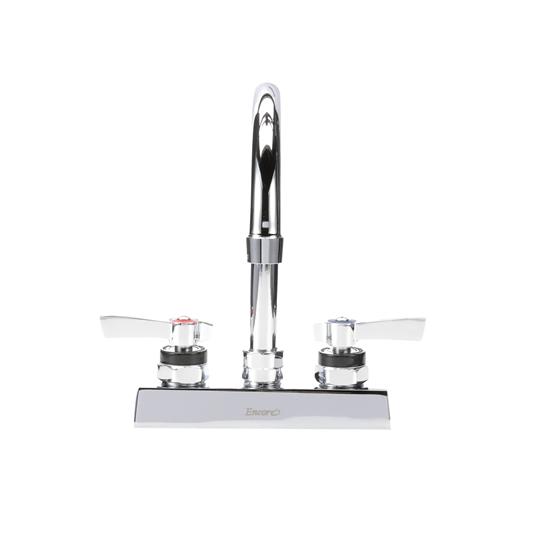 Picture of Encore 4" OC Deck Mount Faucet with 6-1/2" Rigid Gooseneck Spout