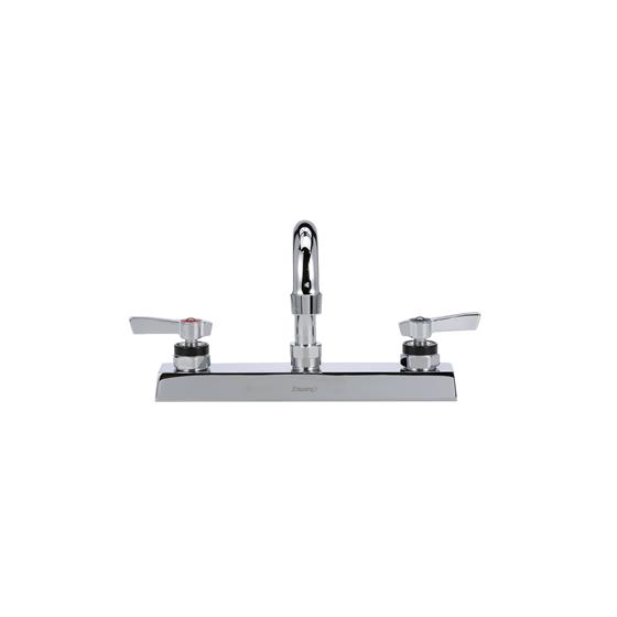 Picture of Encore 8" OC Deck Mount Faucet Ceramic Valves with 9" Swivel Spout