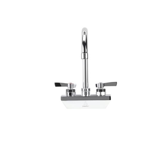 Picture of Encore® 4" OC Wall Mount Faucet with 3-1/2" Swivel Gooseneck Spout, Retail Packaging