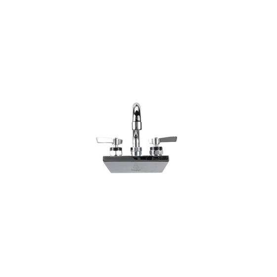 Picture of Encore 4" OC Wall Mount Faucet with 10" Swivel Spout and Lever Handles, Retail Packaging