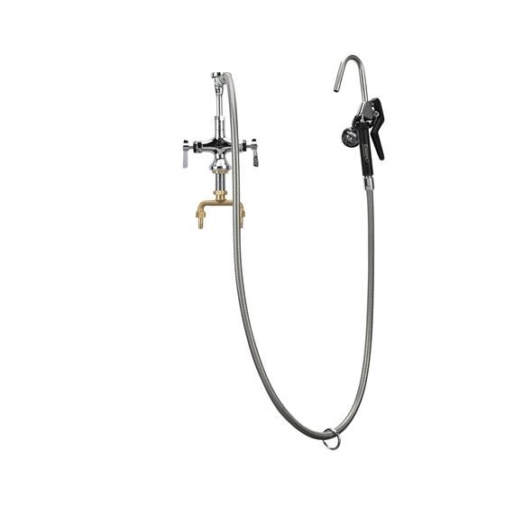 Picture of Encore Single Hole Deck Mount Utility Spray Assmebly with 72" Hose and Hooked Spray Head