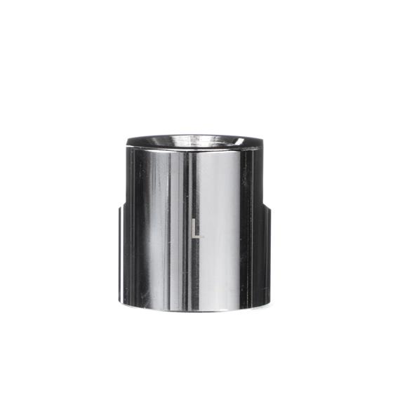 Picture of Brass Chrome Plated Pre Rinse Grip Adapter 7/8" x 3/8"-18 NPT Adapts Encore Grip to Chicago Pre-Rinse