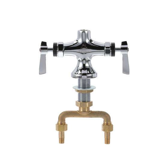 Picture of Encore Double Pantry Pre-Rinse Body (Single Hole, Polished Chrome, 2 Handle Faucet, Ceramic Valve)