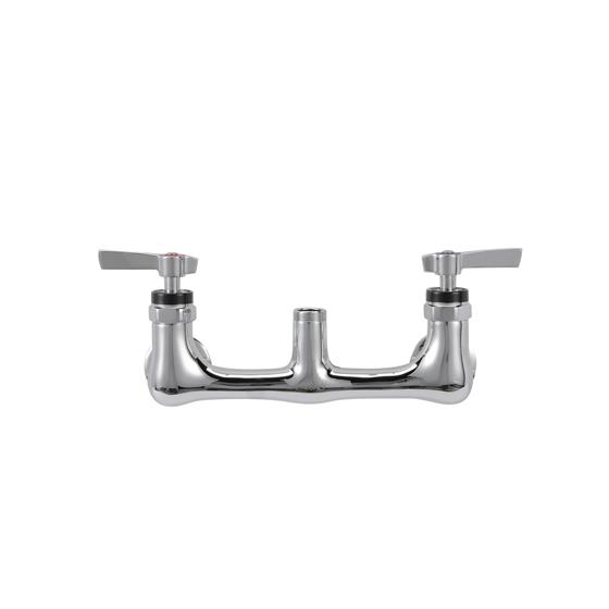 Picture of 8" OC Encore Brass Chrome Plated Wall Mount Faucet Body Only for Spout (Retail Packaging)