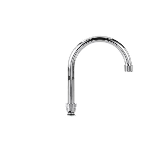 Picture of 6" TOP-LINE Stainless Steel Swivel Gooseneck Spout Assembly