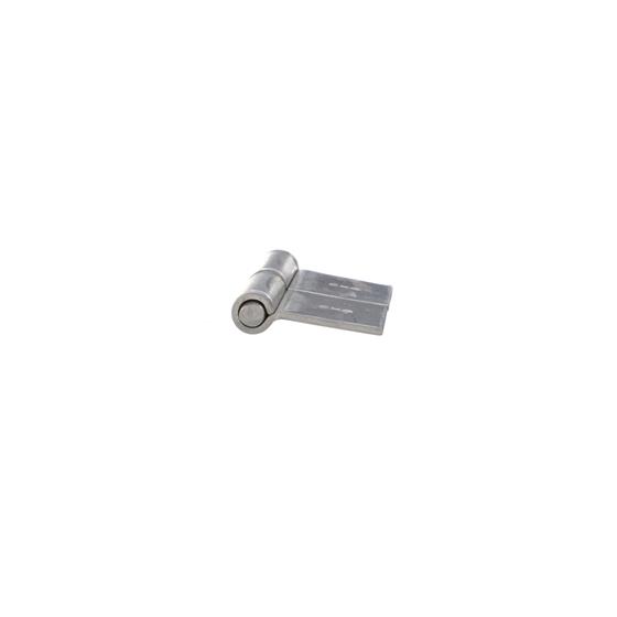 Picture of 1-3/8" W x 3" L 14-Gauge Stainless Steel Flag Hinge