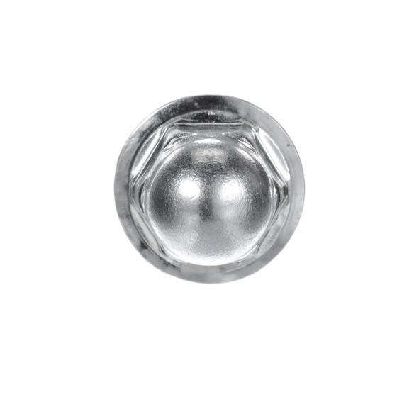 Picture of #10-24 x 1/2" H Zinc Plated Steel Domed Combination Locknut