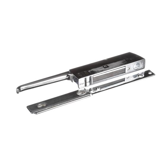 Picture of 11-1/2" L Chrome Plated Die Cast Heavy Duty Magnetic Edgemount Latch With Straight Handle