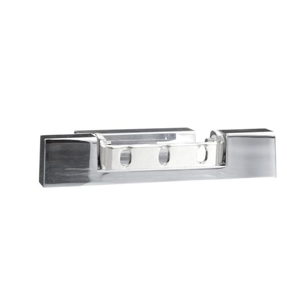 Picture of 7/8" Offset 5" L Chrome Plated Die Cast Standard Duty Non-Rise Adjustable Edgemount Hinge