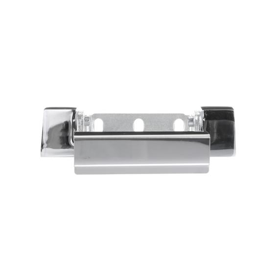 Picture of 1-1/8" Offset 5" L Chrome Plated Die Cast High Temperature Non-Rise Adjustable Edgemount Oven Hinge