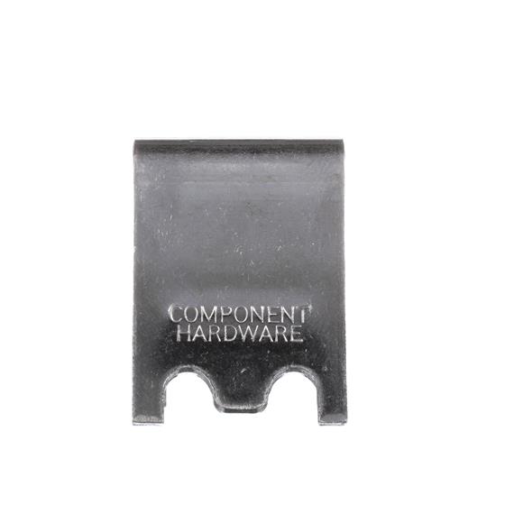 Picture of 7/8" W Stainless Steel Snap-In Shelf Support Clip