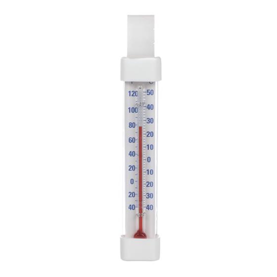 Picture of 4-3/8" L Plastic Economy Hanging Refrigerator/Freezer Thermometer