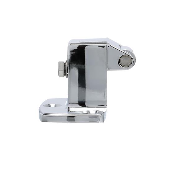 Picture of -1/8" To 3/8" Polished Chrome Adustable Strike For W19 Series Walk-In Cooler Door Safety Latch