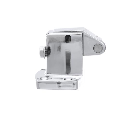 Picture of -1/8" To 3/8" Polished Chrome Adustable Strike For W38 Series Walk-In Cooler Door Safety Latch