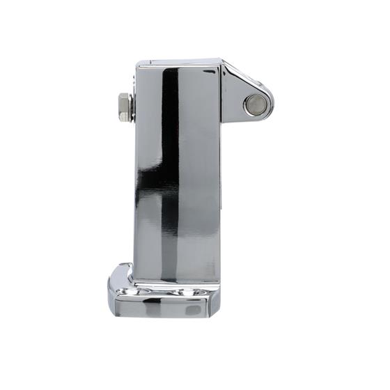 Picture of 1-5/8" To 2-1/2" Polished Chrome Adustable Strike For W38 Series Walk-In Cooler Door Safety Latch