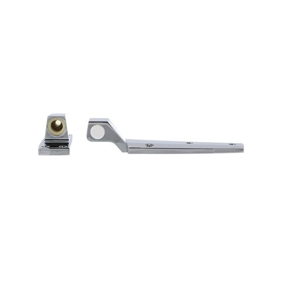 Picture of 1/8" Offset Polished Chrome Cam-Rise Lift-Off Walk-In Door Hinge