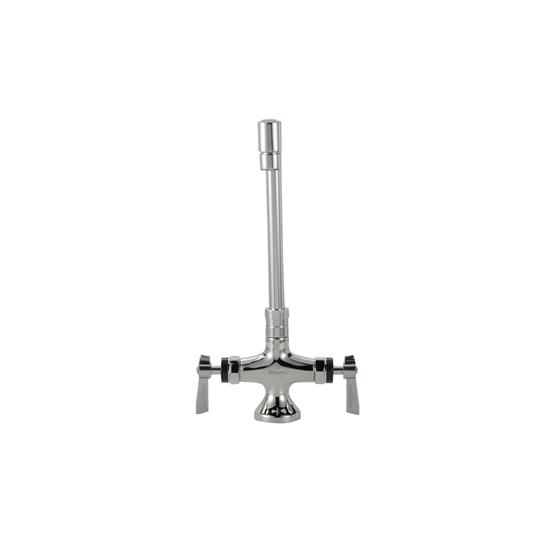 Picture of Encore® Brass Chrome Plated Double Pantry Faucet with 8" Swivel Cast Spout and Ceramic Valves