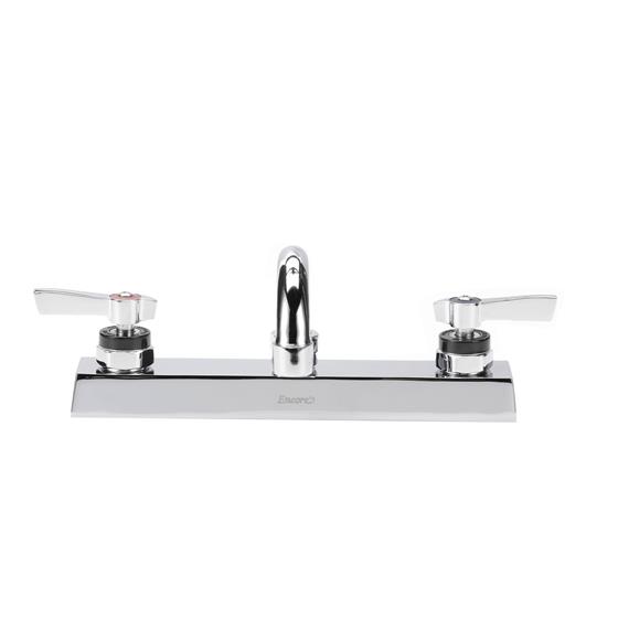 Picture of Encore 8" OC Deck Mount Faucet Ceramic Valves with 8" Swivel Spout, Retail Packaging