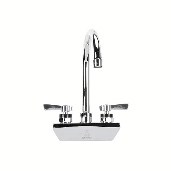 Picture of Encore 4" OC Wall Mount Faucet Ceramic Valves with 6" Rigid Gooseneck Spout