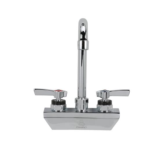 Picture of Encore 4" OC Wall Mount Faucet Ceramic Valves with 3-1/2" Rigid Gooseneck Spout