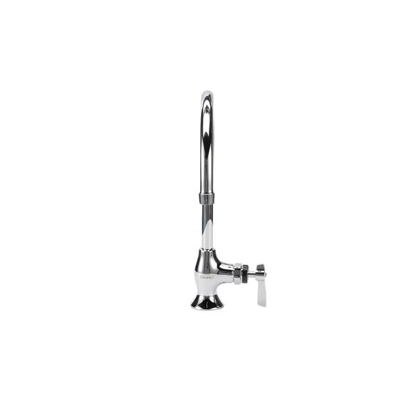 Picture of Encore® Brass Chrome Plated Single Pantry Deck Mount Faucet 8-1/2" Swivel Gooseneck  Spout