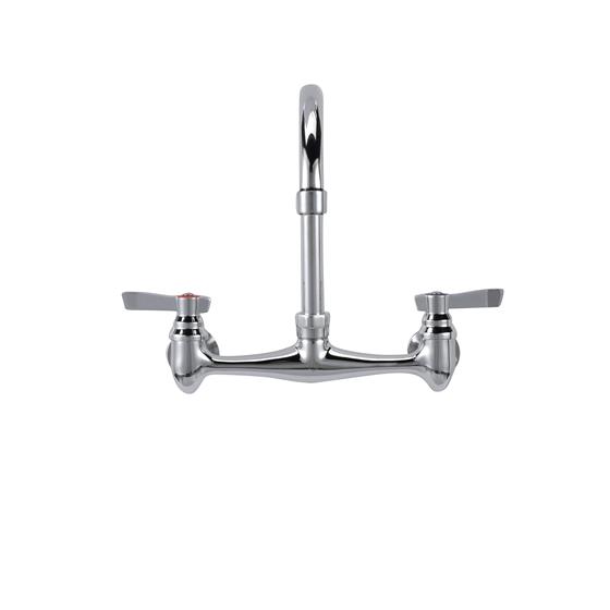 Picture of TOP-LINE® 8" OC Wall Mount Faucet with 6" Gooseneck Spout