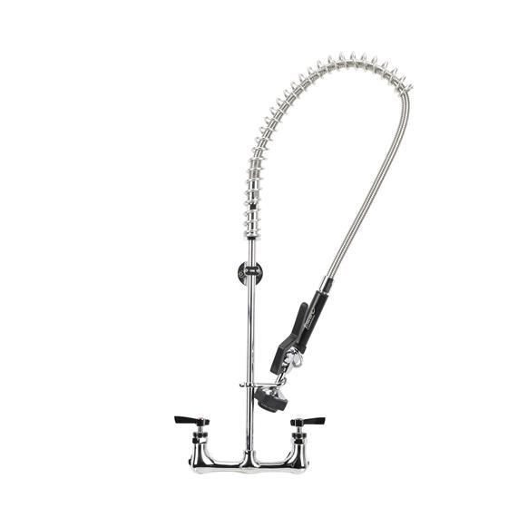 Picture of Encore® 8" OC Wall Mount Pre-Rinse Assembly Ceramic Valves with Stainless Steel Spring and 1.05 gpm PowerPulse™ Utility Spray