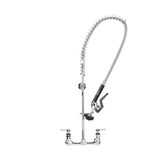 Picture of Encore® 8" OC Wall Mount Pre-Rinse Assembly with Stainless Steel Spring and 0.45 gpm PowerPulse™ Utility Spray
