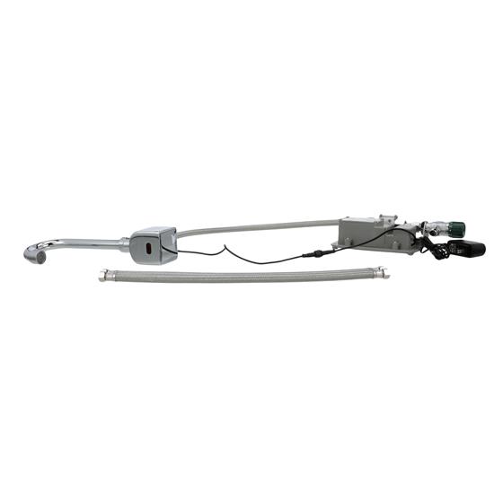 Picture of Intelli-Flo EZ Electronic Wall Mount Faucet 6-1/2" Rigid Gooseneck Spout AC Powered with Thermostatic Mixing Valve and 1.5 gpm Laminar Flow Vandal Resistant