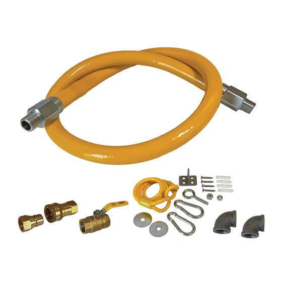 Picture of 1" x 48" ENCORE Gas Hose Connector Kit -CDN