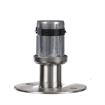 Picture of 1-5/8" Round Stainless Steel Clad Zinc Die Cast Adjustable Flanged Foot Insert With Mounting Holes
