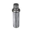Picture of 1-5/8" Round Stainless Steel Clad Zinc Die Cast 3" Adjustable Hi-Rise Hex Foot Insert