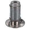 Picture of 2" Round Stainless Steel Clad Zinc Die Cast Adjustable Flanged Foot Insert With Mounting Holes