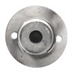 Picture of 2" Round Stainless Steel Clad Zinc Die Cast Adjustable Flanged Foot Insert With Mounting Holes