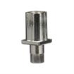 Picture of 1" Square Nickel Plated Zinc Die Cast Adjustable Hex Foot Insert