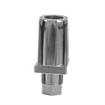 Picture of 1-1/4" Square Nickel Plated Zinc Die Cast Adjustable Hex Foot Insert
